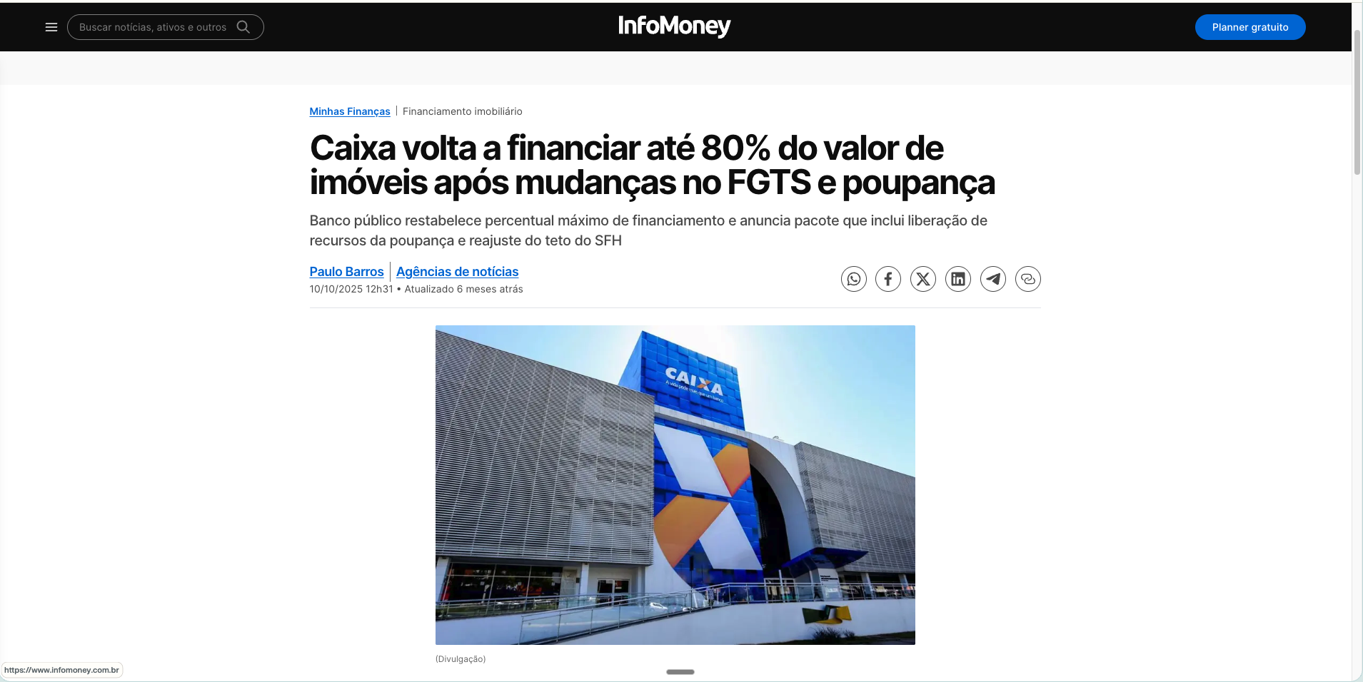 Financiamento Caixa