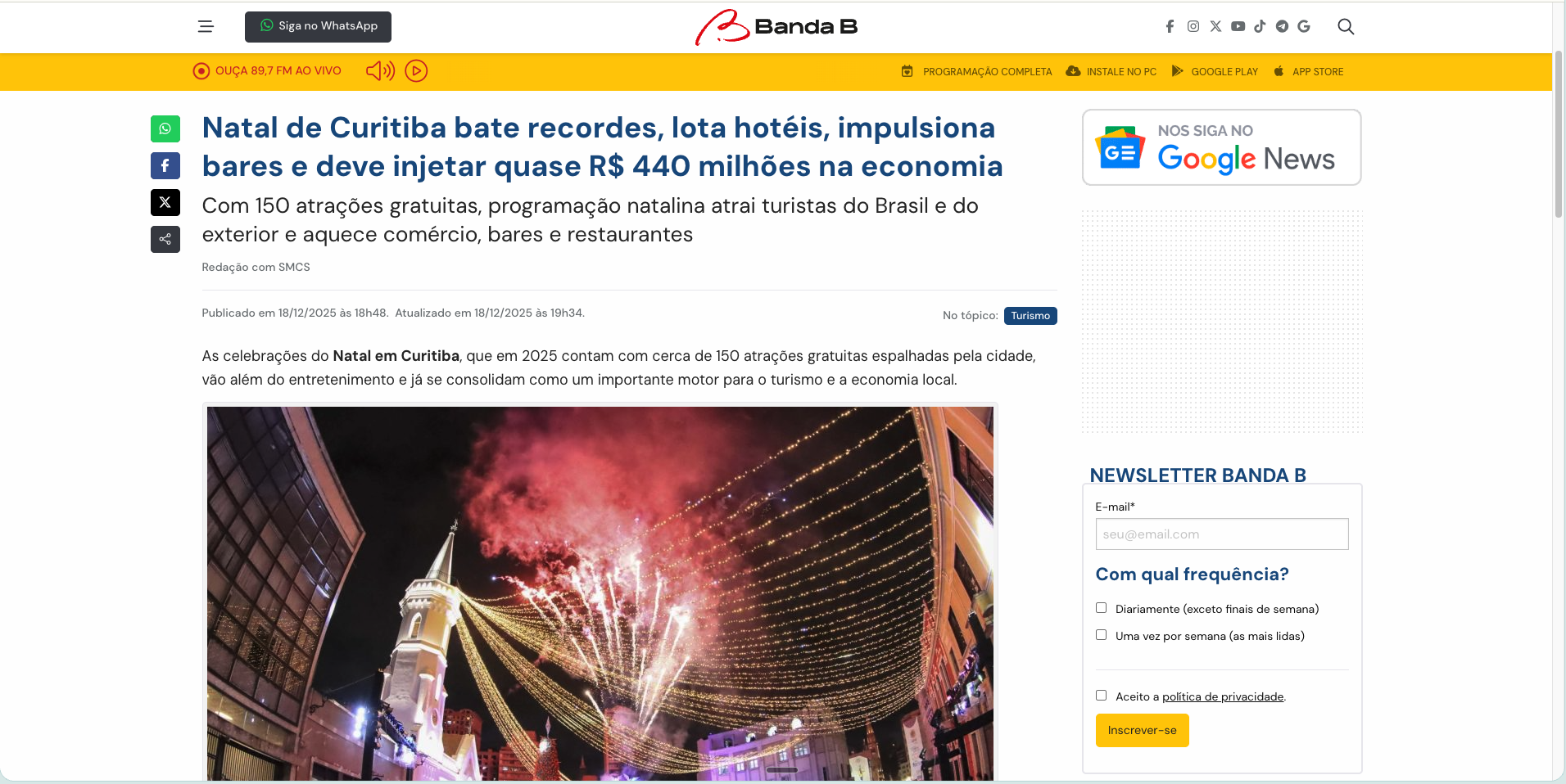 Natal de Curitiba
